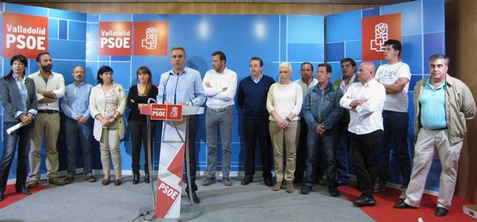 Candidatos socialistas de municipios del alfoz de Valladolid