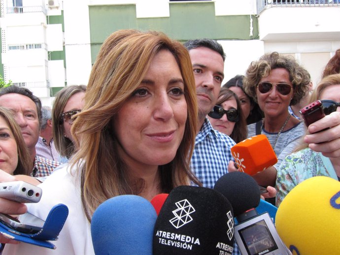Susana Díaz, presidenta de la Junta de Andalucía en funciones