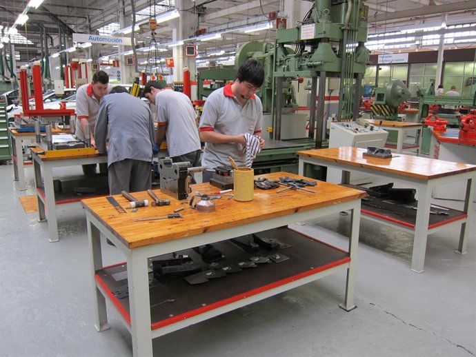 Centro de formación de Seat en la Zona Franca de Barcelona