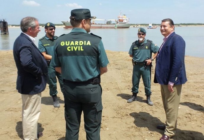 Sanz en la visita a Bajo de Guía
