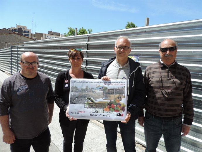 CHA propone para el solar de la Merced un mercado de abastos