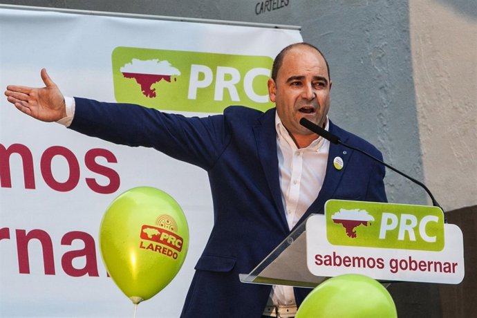 Pedro Diego Hoyo, candidato del PRC a la Alcaldía de Laredo