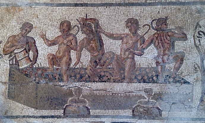 Mosaico romano hallado en Écija (Sevilla)