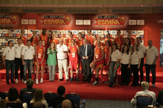 Presentación Europeo Seleccion Femenina Baloncesto 