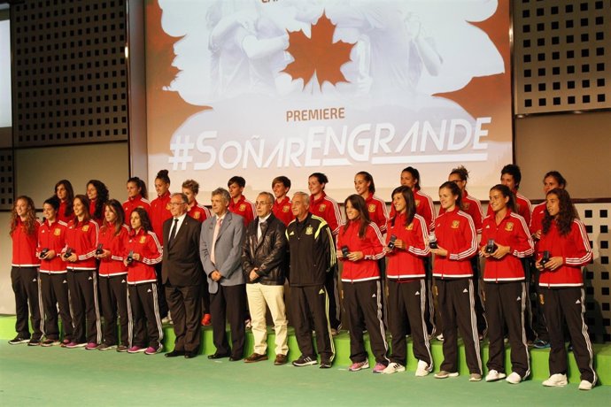 La selección española de fútbol femenino