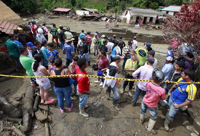 Riada en Salgar, Antioquia
