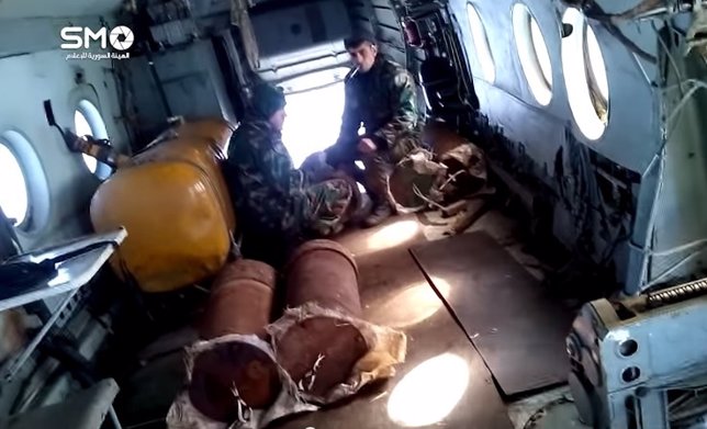 Publicado un vídeo sobre el uso de 'barriles bomba' por parte del Ejército sirio