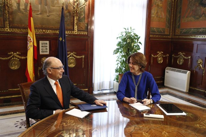Yolanda Barcina y Cristóbal Montoro