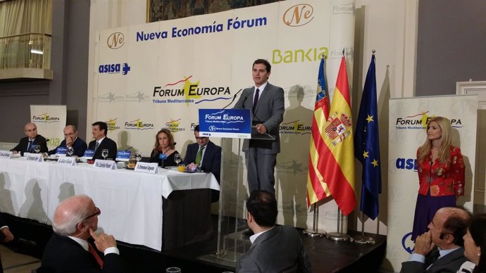 Albert Rivera en Nueva Economía Forum