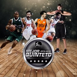 Mejor quinteto de la Liga Endesa 2015