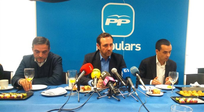 Bauzá en un desayuno del PP