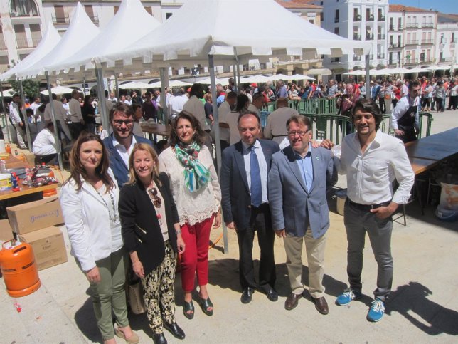 La secretaria de Estado de Turismo visita Cáceres