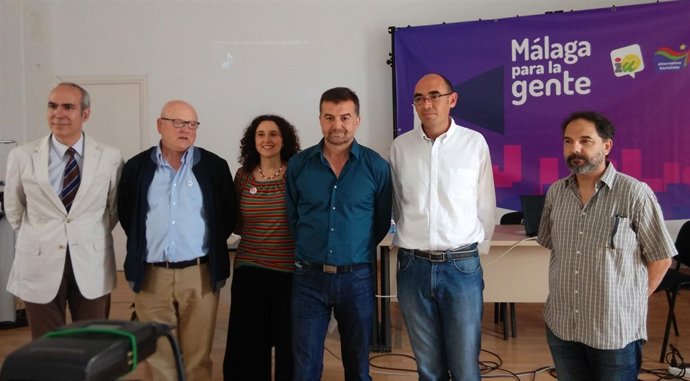 Antonio Maíllo IU apoya a Málaga para la GEnte unidad popular