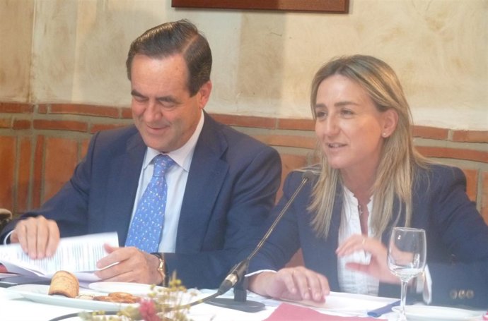 Milagros Tolón y José Bono, PSOE