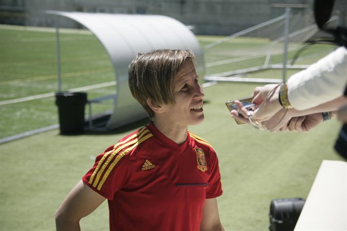 Sonia Bermúdez, jugadora de la selección española
