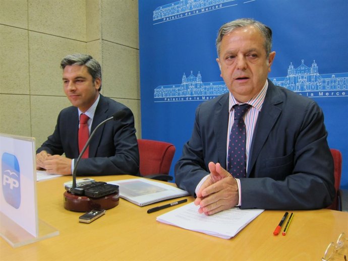 Lorite y Fuentes en la rueda de prensa