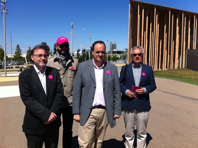 El candidato de UPyD a la Presidencia de Aragón, José Luis Lajara