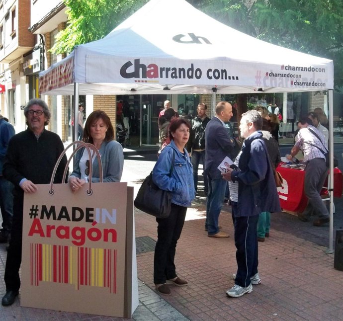 Acto electoral de CHA