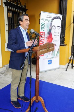 Ildefonso Calderón, candidato  del PP  a la Alcaldía de Torrelavega