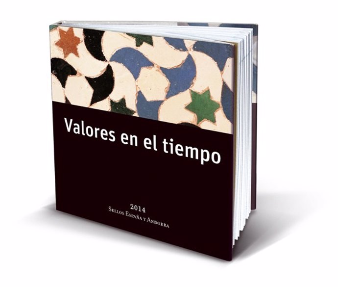 Libro filatélico 'Valores en el tiempo' Correos