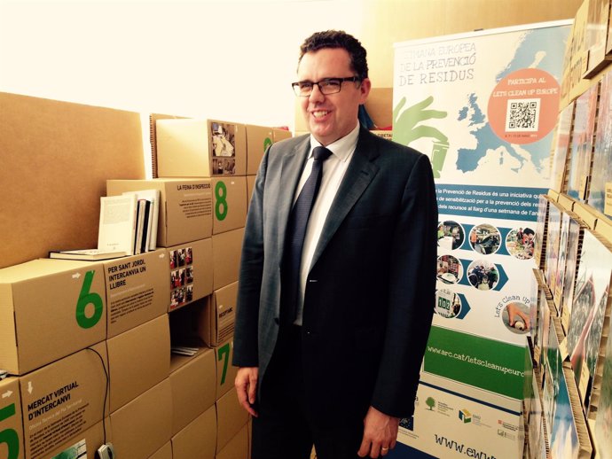 El director de la Agencia de Residuos de Catalunya (ARC), Josep Maria Tost