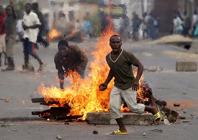 Protestas en Burundi