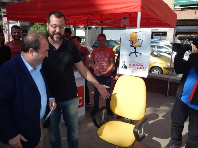 Miquel Iceta, Miguel Comino (PSC)