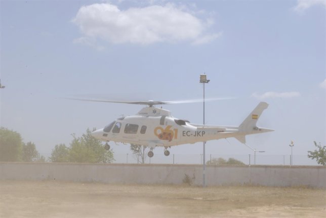 Helicóptero del 061