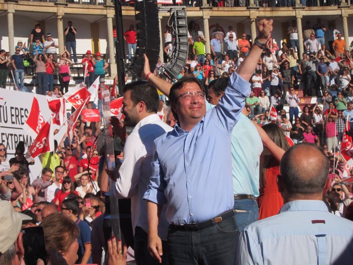 Guillermo Fernández vara, candidato del PSOE en Extremadura