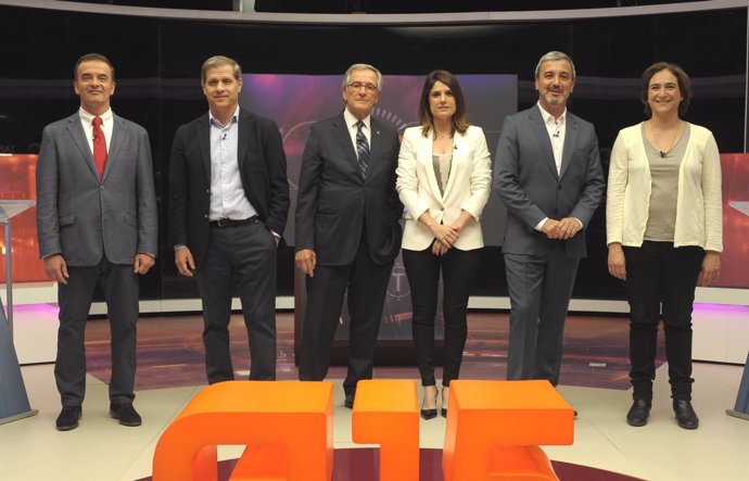 Principales candidatos a las elecciones municipales de Barcelona 2015