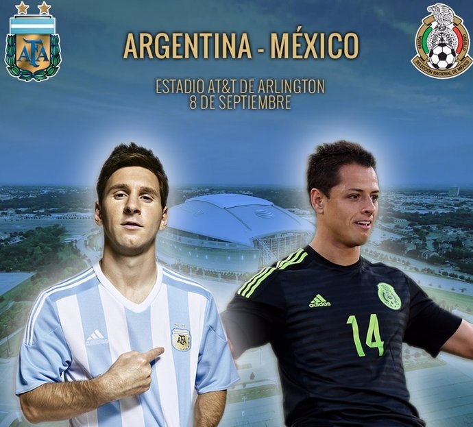 Argentina y México se enfrentarán en septiembre