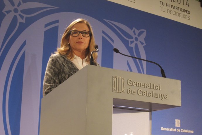 La vicepresidenta del Govern, Joana Ortega, en una imagen de archivo