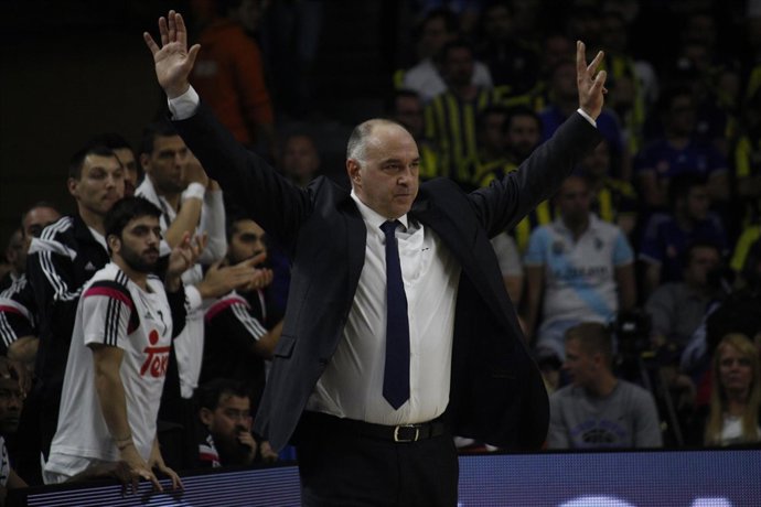 Pablo Laso durante la Final Four 2015