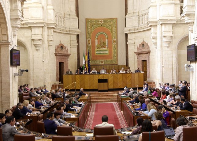 Pleno del Parlamento andaluz