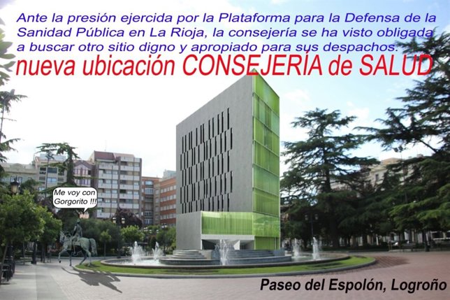 Plataforma en contra de la construcción del Complejo Sanitario San Millán
