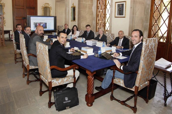 El Govern reunido en Consell de Govern