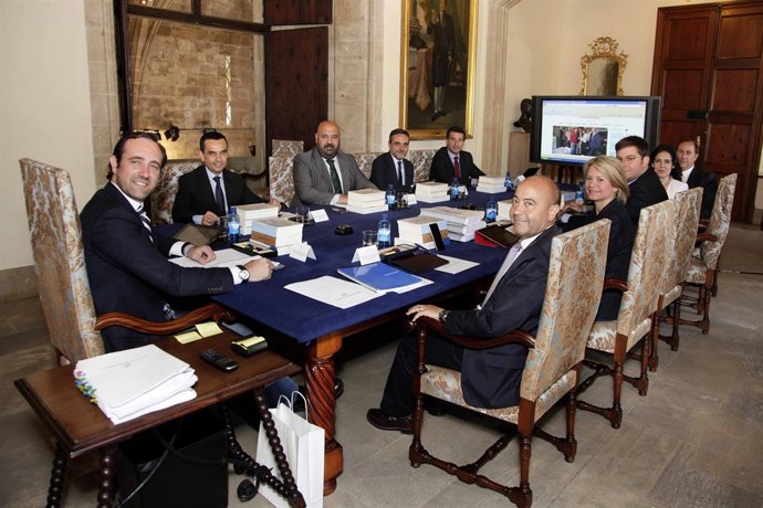 El Govern reunido en Consell de Govern