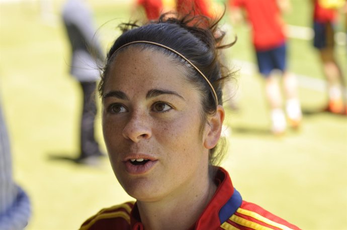 Marta Torrejón, jugadora de la selección española