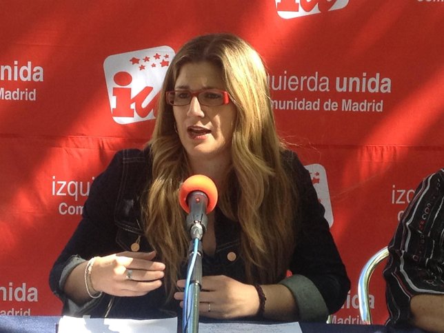 Raquel López durante su rueda de prensa