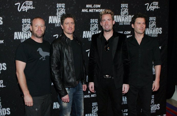El grupo canadiense 'Nickelback'