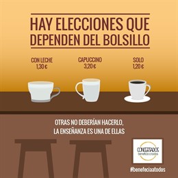 Campaña 'Beneficia a todos' a favor de la escuela concertada