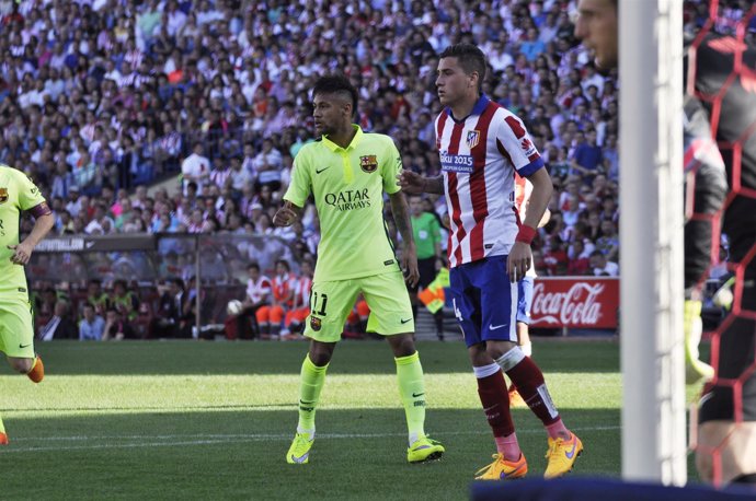 Neymar Jr, Giménez. Atlético de Madrid-F.C.Barcelona