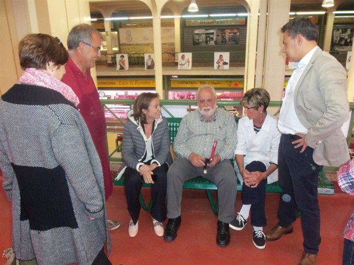 Cuca Gamarra reactivará el Mercado de Abastos