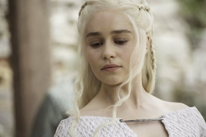 Emilia Clarke - Daenerys en Juego de tronos, quinta temporada