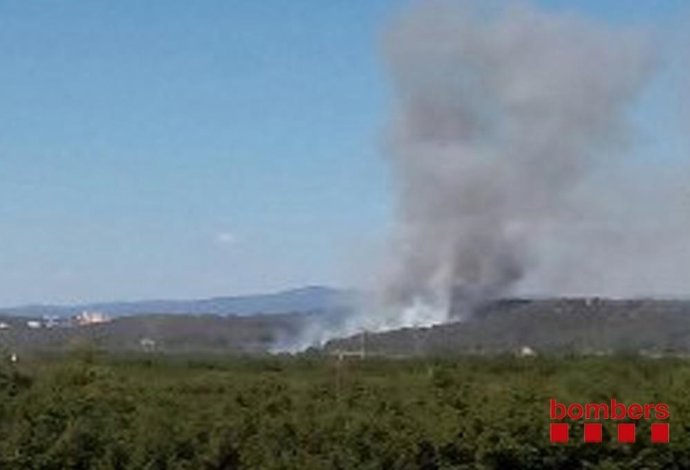 Incendio en Vallmoll
