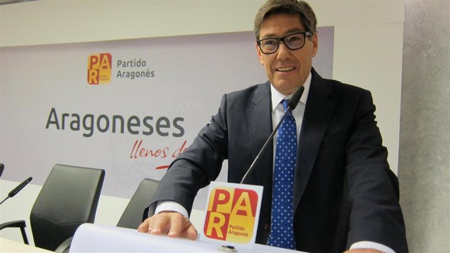 Arturo Aliaga, candidato del PAR a la Presidencia de Aragón
