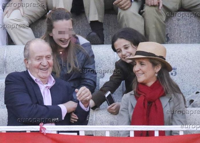 REY JUAN CARLOS INFANTA ELENA 