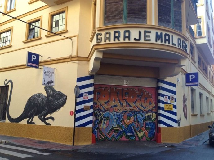 Garage Market, situado en el Soho, Málaga