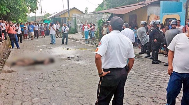 Joven quemada viva en Guatemala