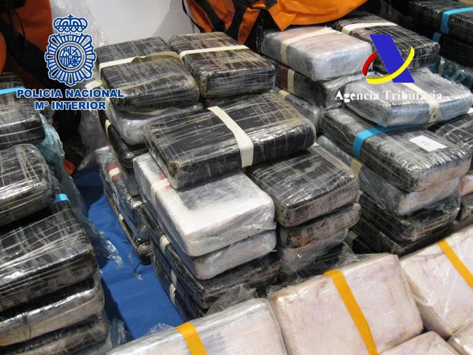 Cocaína intervenida en el puerto de Valencia